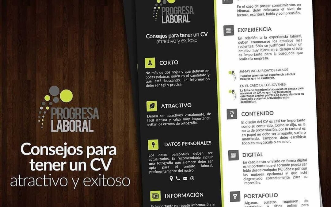 ¡Consejos para hacer tu CV atractivo y exitoso!