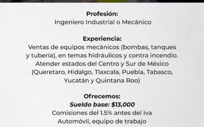 Ingeniero en Ventas (Querétaro) 25/04/2023