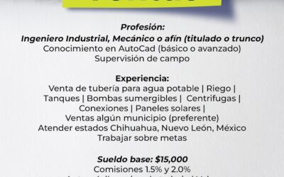 Ingeniero Ventas Industriales 31/01/2024